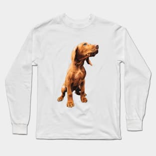 Vizsla Puppy - The Hungarian Vizsla Long Sleeve T-Shirt